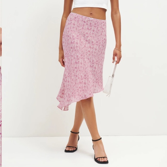 NWT Reformation Baby’s Breath skirt - Picture 3 of 12